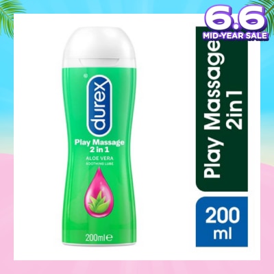 DUREX PLAY 2-in-1 Massage Gel & Lube 200ml