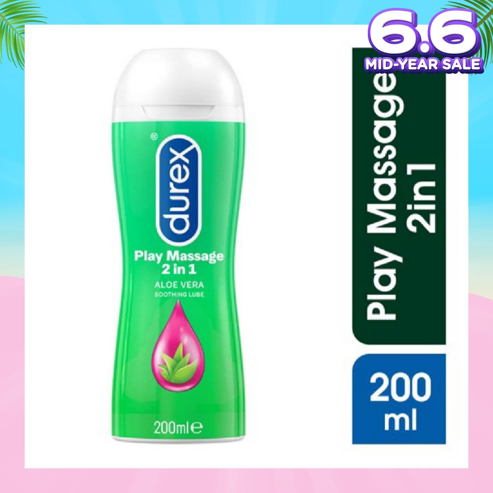 PLAY 2-in-1 Massage Gel & Lube 200ml