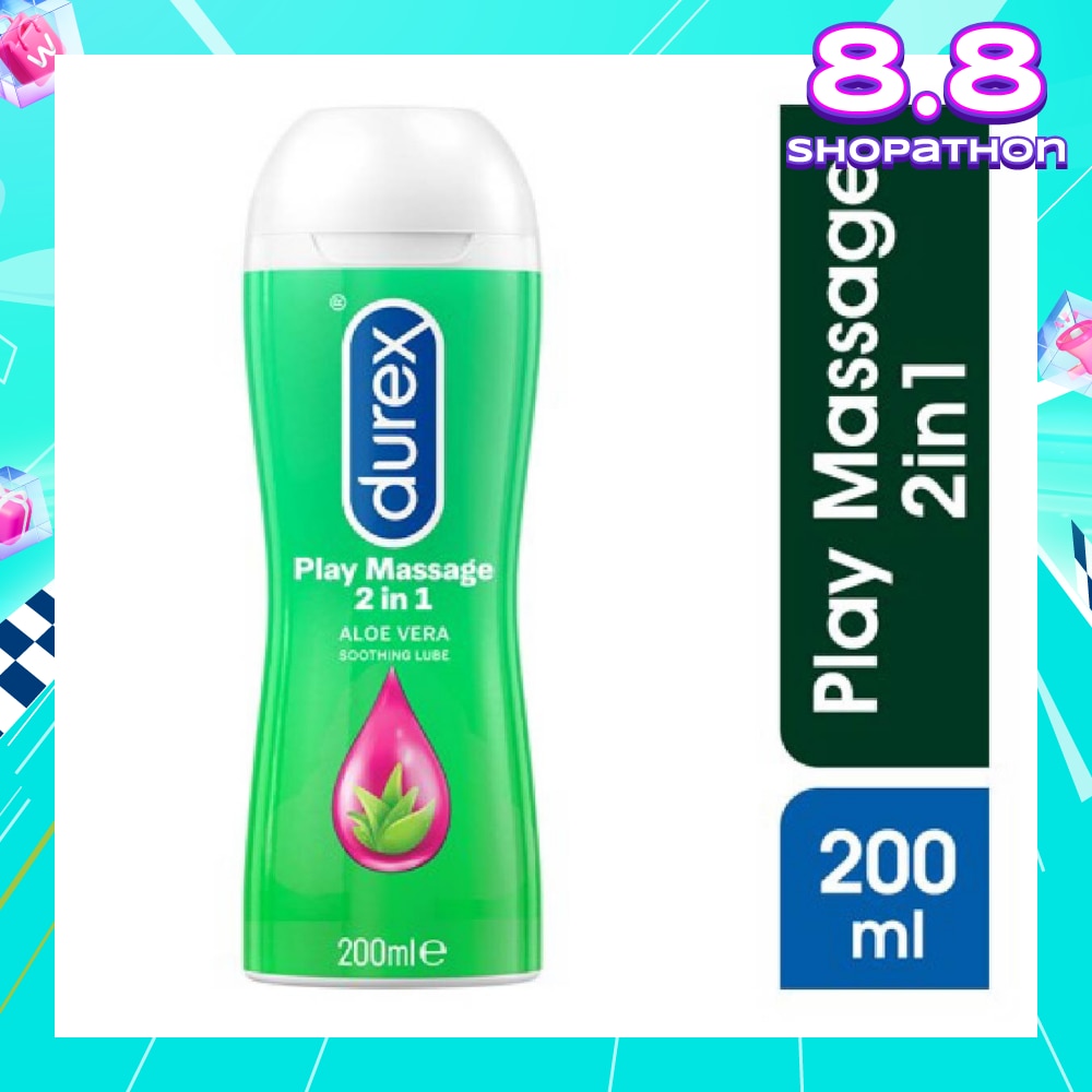 PLAY 2-in-1 Massage Gel & Lube 200ml
