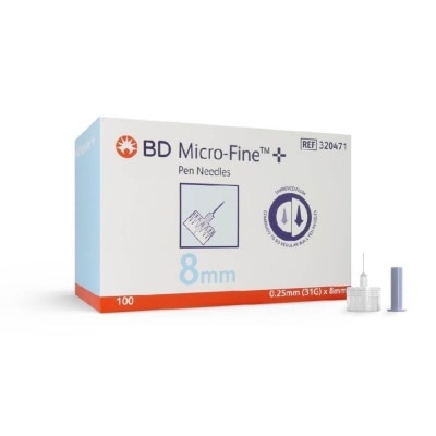 BD Micro-Fine™ Pen Needles (8mm x31g) 100s