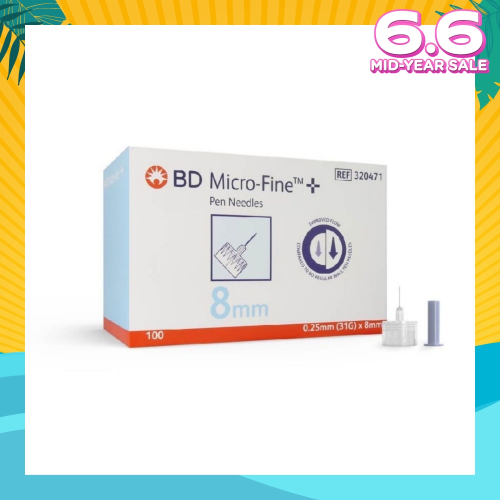 Micro-Fine™ Pen Needles (8mm x31g) 100s