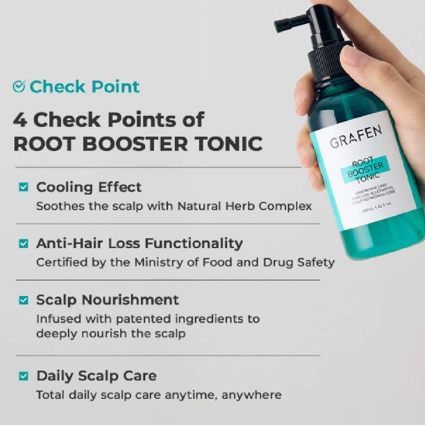 Natural Herb Root Booster Tonic 160ml