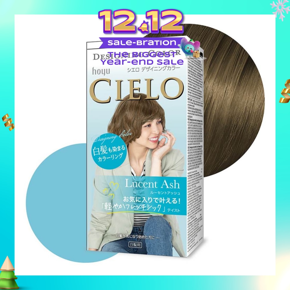 Designing Fashion Milky Hair Color Lucent Ash (Covers Greying Hair) 241g