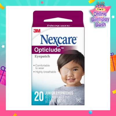 NEXCARE™ Opticlude Orthoptic Eye Patch Junior Size 20s