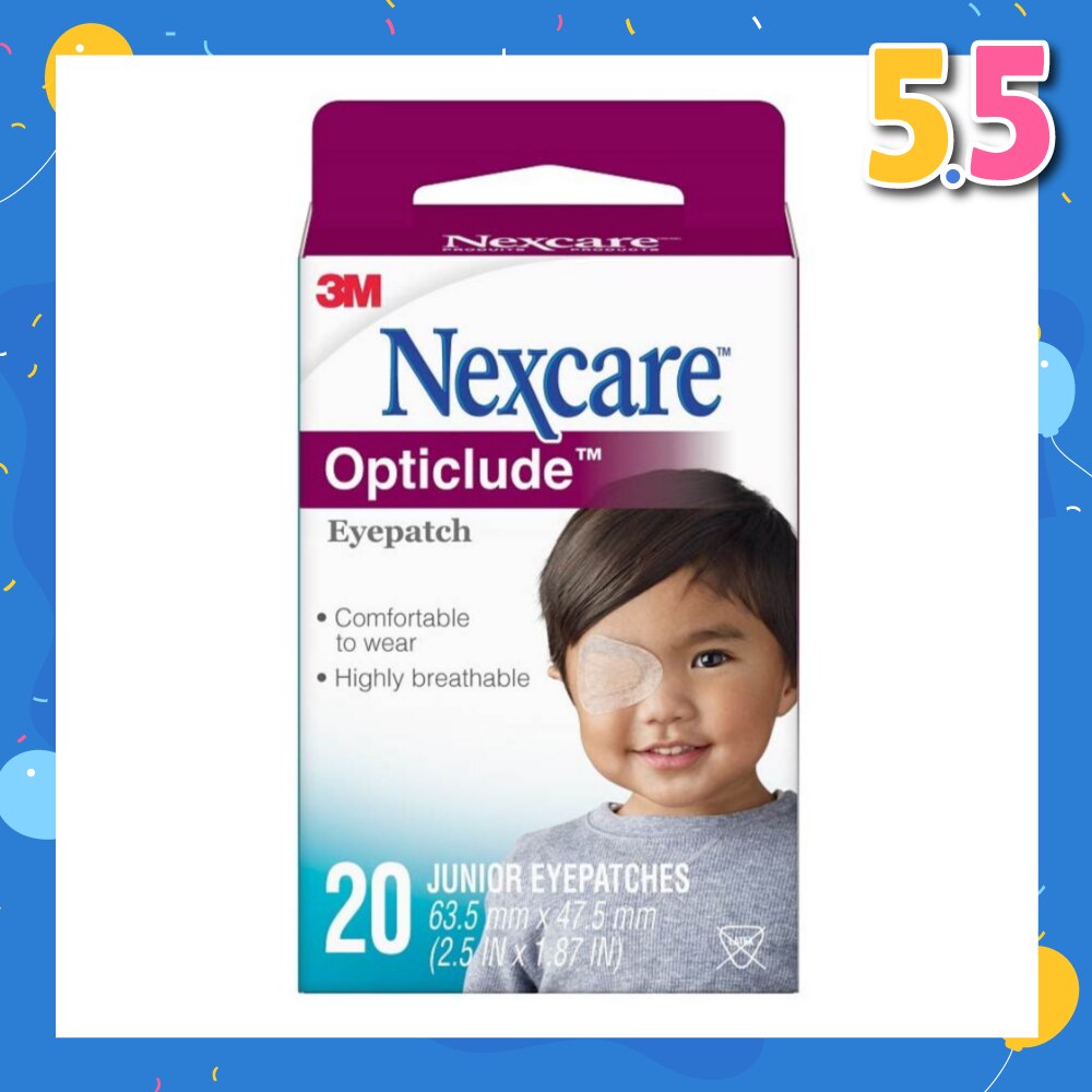 Opticlude Orthoptic Eye Patch Junior Size 20s