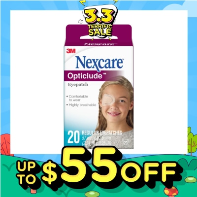 NEXCARE™ Opticlude Orthoptic Eye Patch Regular Size 20s