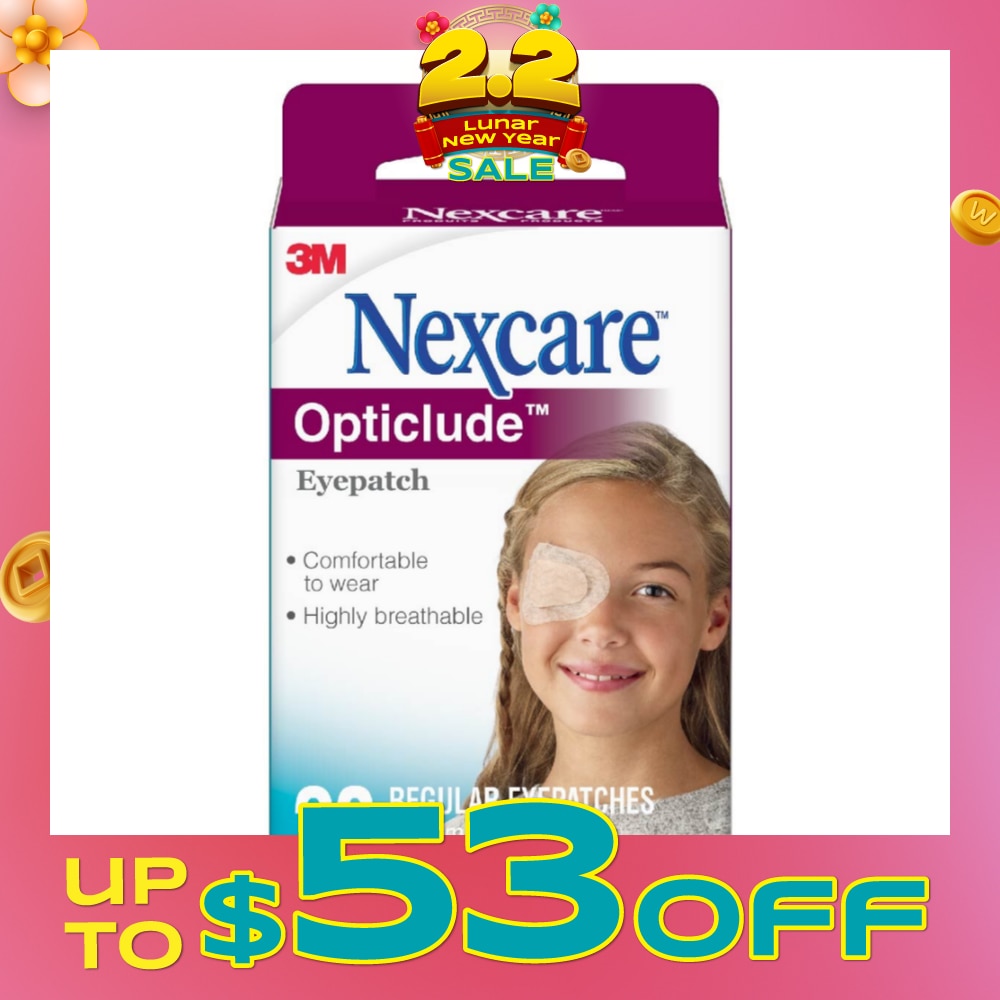 Opticlude Orthoptic Eye Patch Regular Size 20s