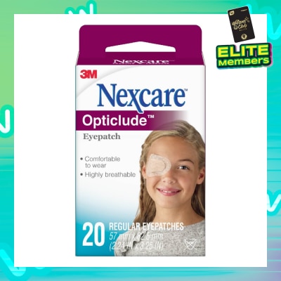 NEXCARE™ Opticlude Orthoptic Eye Patch Regular Size 20s