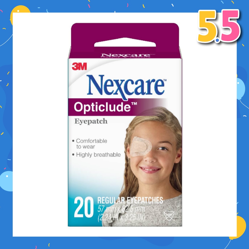 Opticlude Orthoptic Eye Patch Regular Size 20s