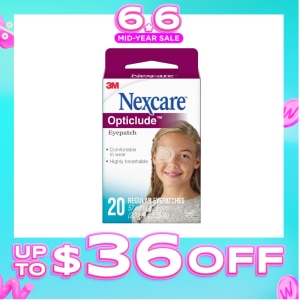 NEXCARE™ Opticlude Orthoptic Eye Patch Regular Size 20s | First