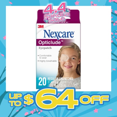 NEXCARE™ - Opticlude Orthoptic Eye Patch Regular Size 20s