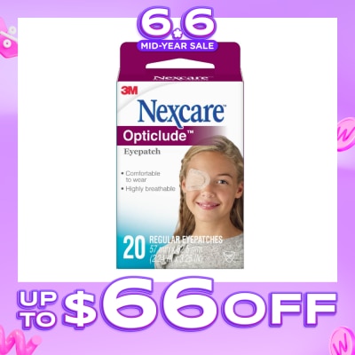 NEXCARE™ - Opticlude Orthoptic Eye Patch Regular Size 20s