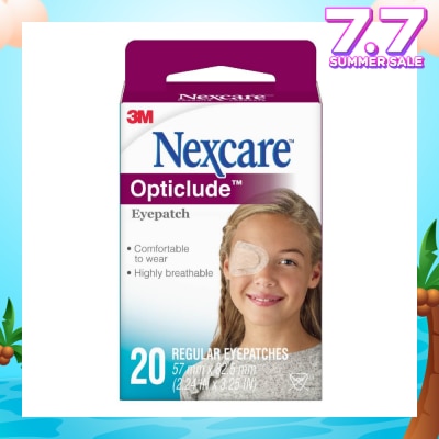 NEXCARE™ Opticlude Orthoptic Eye Patch Regular Size 20s