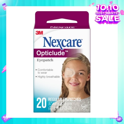 NEXCARE™ Opticlude Orthoptic Eye Patch Regular Size 20s