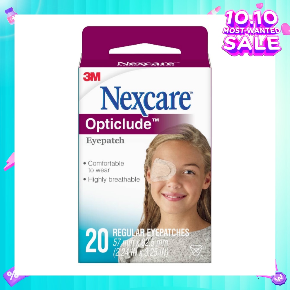 Opticlude Orthoptic Eye Patch Regular Size 20s
