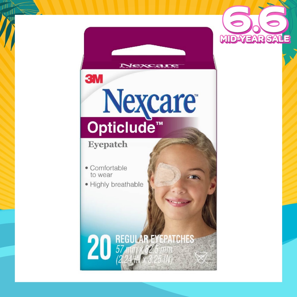 Opticlude Orthoptic Eye Patch Regular Size 20s