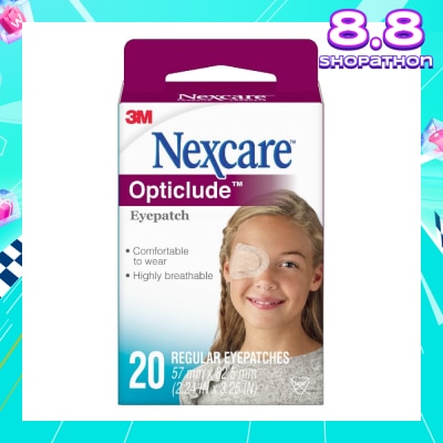 NEXCARE™ Opticlude Orthoptic Eye Patch Regular Size 20s