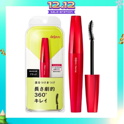 DEJAVU Fiberwig Ultra Long Mascara Black Lengthening Type 7.2g