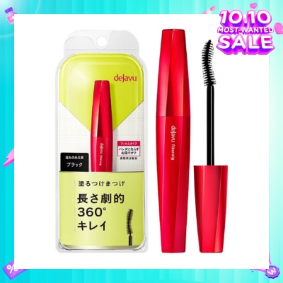 DEJAVU Fiberwig Ultra Long Mascara Black Lengthening Type 7.2g