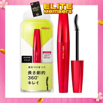 DEJAVU Fiberwig Ultra Long Mascara Black Lengthening Type 7.2g