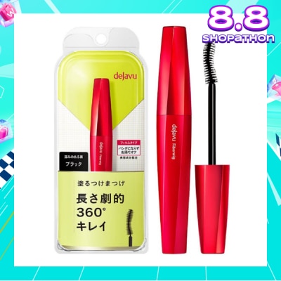 DEJAVU Fiberwig Ultra Long Mascara Black Lengthening Type 7.2g