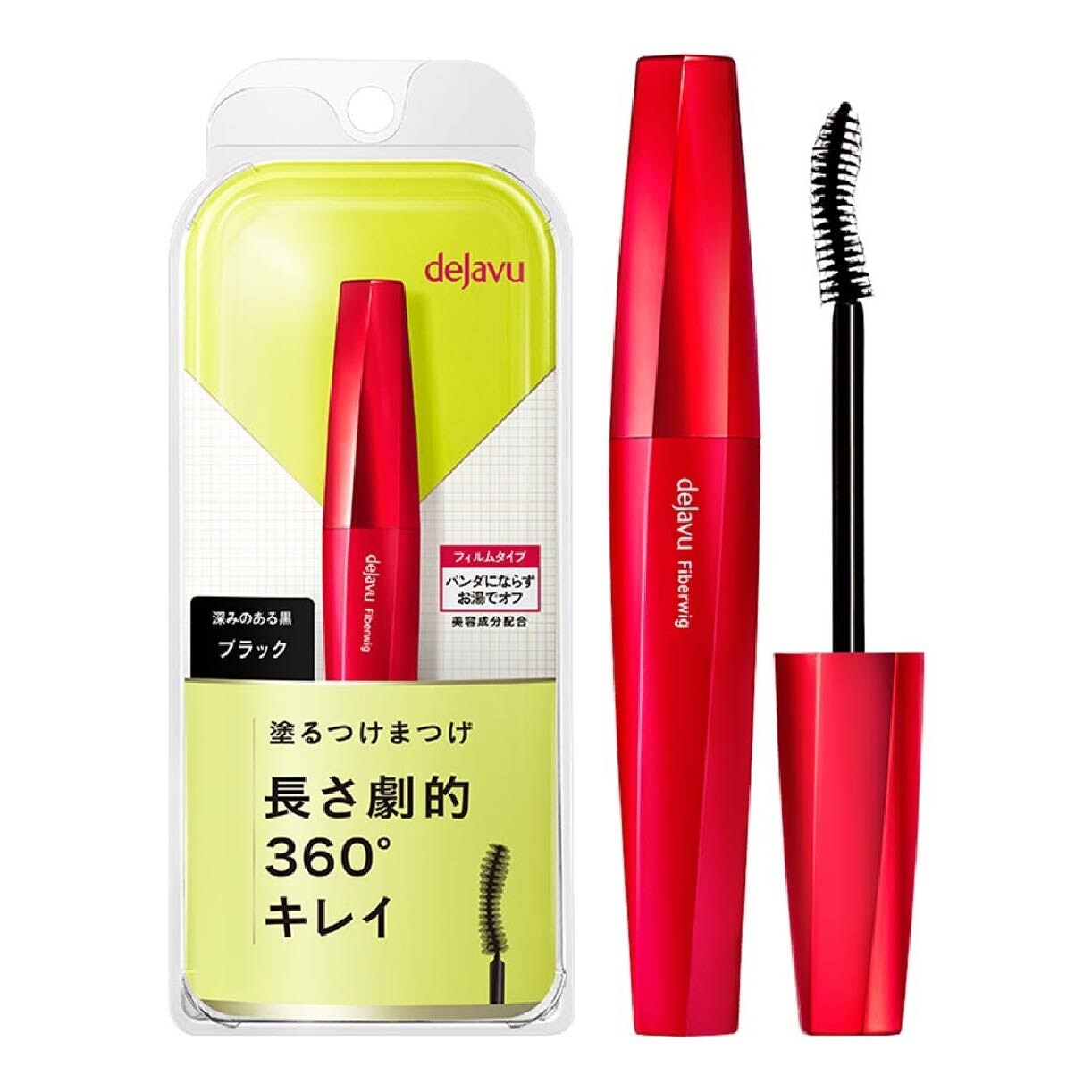 Fiberwig Ultra Long Mascara Black Lengthening Type 7.2g