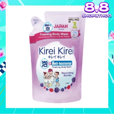 KIREI KIREI Anti-Bacterial Foaming Body Wash Nourishing Berries Refill Pack 600ml