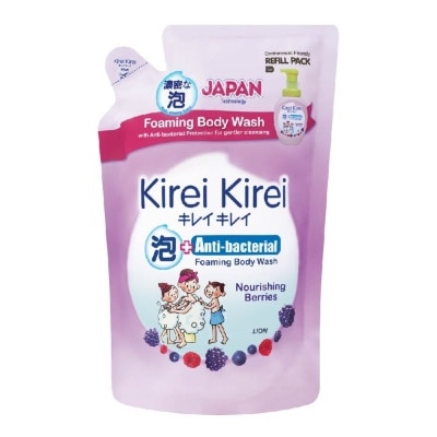 KIREI KIREI Anti-Bacterial Foaming Body Wash Nourishing Berries Refill Pack 600ml