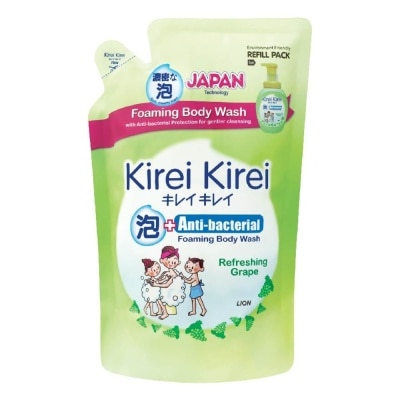 KIREI KIREI Anti-Bacterial Foaming Body Wash Refreshing Grape Refill Pack 600ml