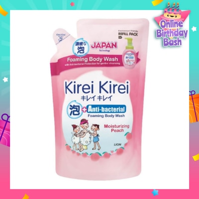 KIREI KIREI Anti-Bacterial Foaming Body Wash Moisturizing Peach Refill Pack 600ml