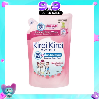KIREI KIREI - Anti-Bacterial Foaming Body Wash Moisturizing Peach Refill Pack 600ml image