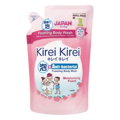 KIREI KIREI Anti-Bacterial Foaming Body Wash Moisturizing Peach Refill Pack 600ml