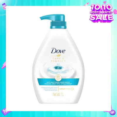 DOVE Dove Care & Protect Anti-Bacterial Body Wash 1L (Eliminates 99% Bacteria) 
