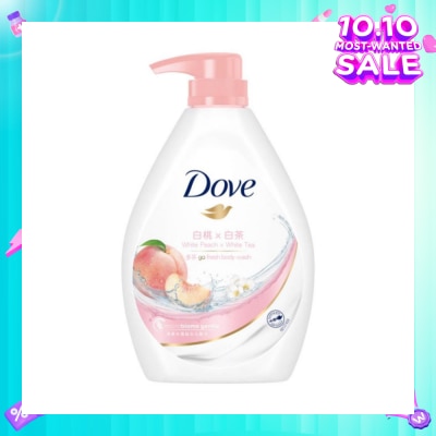 DOVE Dove Go Fresh White Peach x White Tea Body Wash 1L