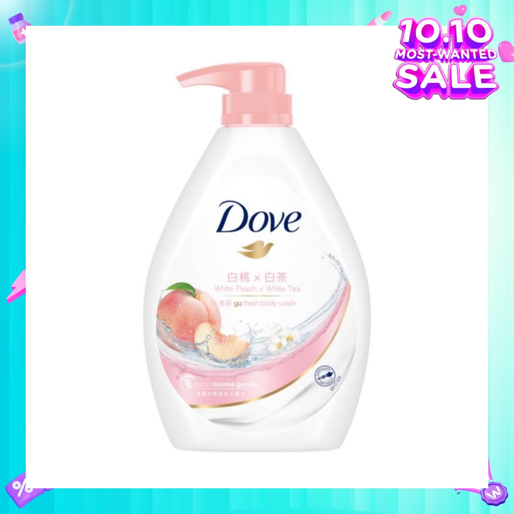 Dove Go Fresh White Peach x White Tea Body Wash 1L