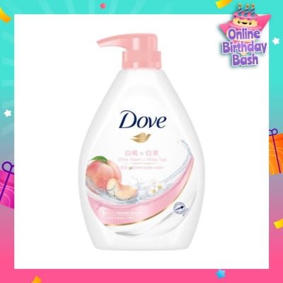 DOVE Dove Go Fresh White Peach x White Tea Body Wash 1L