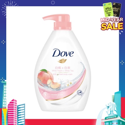 DOVE Dove Go Fresh White Peach x White Tea Body Wash 1L