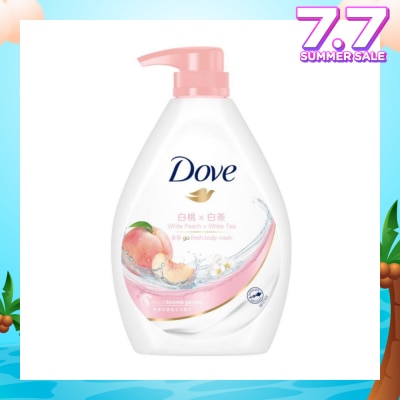 DOVE Dove Go Fresh White Peach x White Tea Body Wash 1L