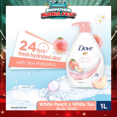 DOVE - Go Fresh White Peach x White Tea Body Wash 1L