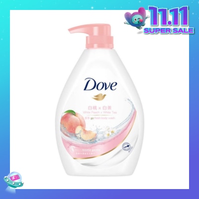 DOVE Dove Go Fresh White Peach x White Tea Body Wash 1L