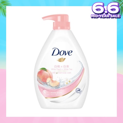 DOVE Dove Go Fresh White Peach x White Tea Body Wash 1L