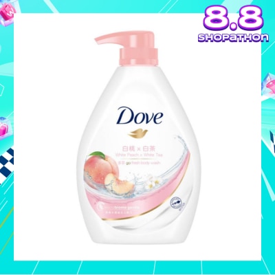 DOVE Dove Go Fresh White Peach x White Tea Body Wash 1L