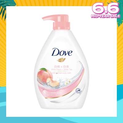 DOVE Dove Go Fresh White Peach x White Tea Body Wash 1L