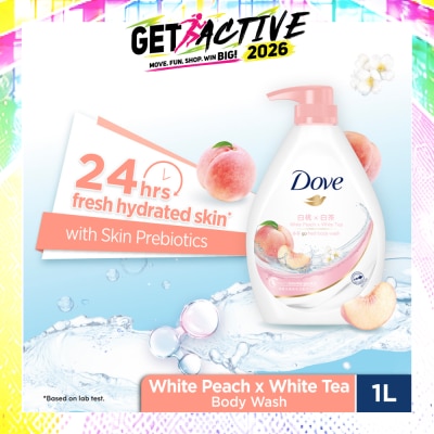 DOVE - Go Fresh White Peach x White Tea Body Wash 1L image