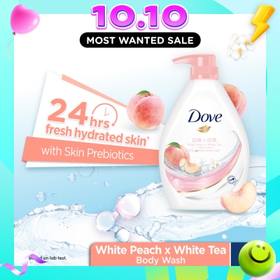 DOVE Go Fresh White Peach x White Tea Body Wash 1L image