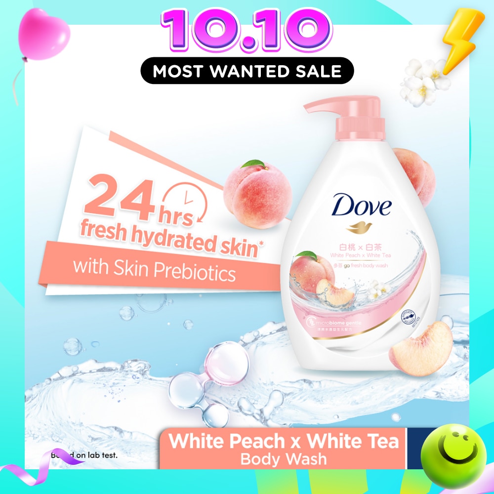 Go Fresh White Peach x White Tea Body Wash 1L image