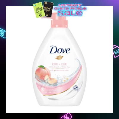 DOVE Go Fresh White Peach x White Tea Body Wash 1L