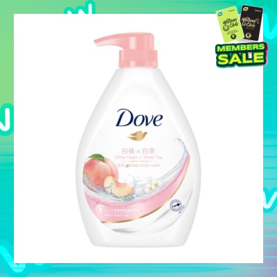 DOVE Dove Go Fresh White Peach x White Tea Body Wash 1L