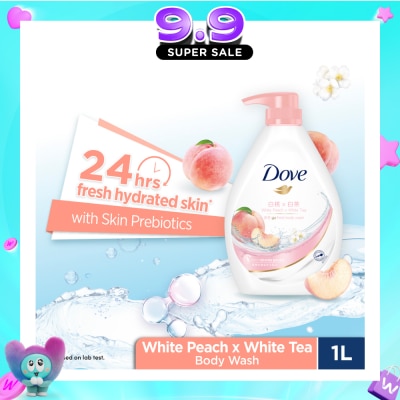 DOVE - Go Fresh White Peach x White Tea Body Wash 1L image