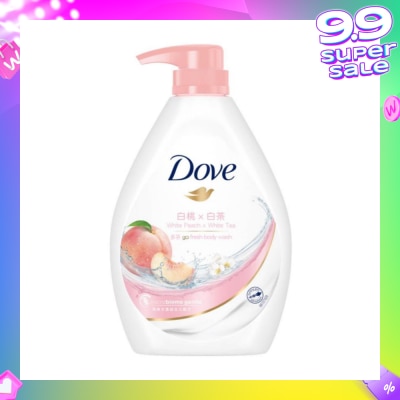 DOVE Dove Go Fresh White Peach x White Tea Body Wash 1L